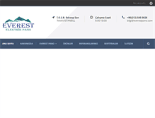 Tablet Screenshot of everestpano.com